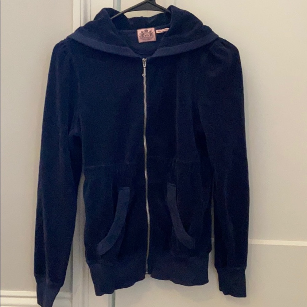 Authentic juicy couture velour hoodie tracksuit!